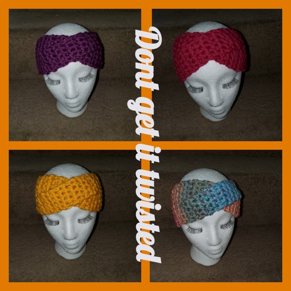 Crochet headband/earwarmer - Picture 1 of 4